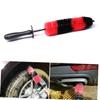 FAVOMOTO 2pcs Car Wheel Brush Bristle Auto Cleaning Brush for Rims Tires Motorcycles Multi-purpose Use Scratch Bristles Flexible Design for Hard Reach Areas view 4