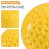 PATIKIL 12 Inch Pitching Machine Softballs 12 Pack Yellow Dimpled Softball Practice Softball PU Sports Game Ball for Hitting Fielding Practice Hand-Eye Coordination view 3
