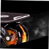 Sosoport Aluminum Alloy Skateboard Deck Split Design Anti-Slip Surface Drift Board for All Ages Easy to Ride view 4