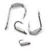 KTGCOZS Pack of 30 Fishing Hooks Baiting Dough Stainless Barded Fish Spring Tackle 6-14 Size (12# 30pcs) view 1