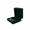 FAYADA Bracelet Box Gift Velvet Bangle Gift Box Green Bracelet Box Display Jewelry Box Jewelry Storage Case for Wedding, Proposal, Birthday and Anniversary ONE PACKET view 1
