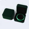 FAYADA Bracelet Box Gift Velvet Bangle Gift Box Green Bracelet Box Display Jewelry Box Jewelry Storage Case for Wedding, Proposal, Birthday and Anniversary ONE PACKET view 3