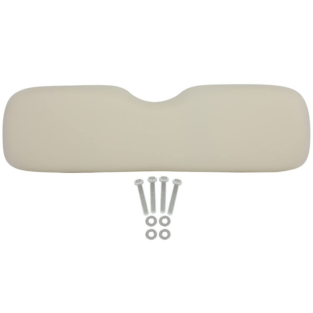 cciyu Front Seat Bottom Cushion Assembly for EZGO RXV, Golf Cart Front Seat Cushion Kit, Milky White