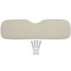 cciyu Front Seat Bottom Cushion Assembly for EZGO RXV, Golf Cart Front Seat Cushion Kit, Milky White view 2