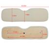 cciyu Front Seat Bottom Cushion Assembly for EZGO RXV, Golf Cart Front Seat Cushion Kit, Milky White view 3