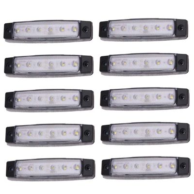 FAVOMOTO 10pcs Led Turn Signal Marker Lights for Trailers Fit for Enhanced Visibility and Safety