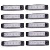FAVOMOTO 10pcs Led Turn Signal Marker Lights for Trailers Fit for Enhanced Visibility and Safety view 1