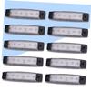 FAVOMOTO 10pcs Led Turn Signal Marker Lights for Trailers Fit for Enhanced Visibility and Safety view 4