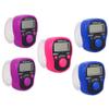 Kisangel 5Pcs Display Counter LED Finger Counter Digital Tally Counter Finger Tally Counter Handheld Counter Digital Counter Hand Tally Counter Counting Device Plastic Electronic view 1