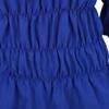 Blouses for Women Off The Shoulder Renaissance Tops Medieval Pirate Shirt Gothic Smocked Boho Short Sleeve Blue M view 3