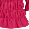 Jutrisujo Womens Renaissance Shirt Medieval Blouses Ruffled Gothic Elegant Formal Victorian Costume Rose 4XL view 4