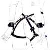 ArknAv Buy ProductWomen Punk Body Harness Belt Leather Harness Suspenders Waist Lingerie Leg Garters Cage Thigh Belts (Color : Black) view 1