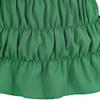 Blouses for Women Off The Shoulder Renaissance Tops Medieval Pirate Shirt Gothic Smocked Boho Short Sleeve Green 3XL view 3