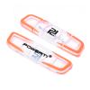 M METERXITY 6 Pack Tennis Racket Vibration Dampener - Shock Absorber, Silicone Racket, Apply to Tennis Racket (6.5cm, Orange) view 4