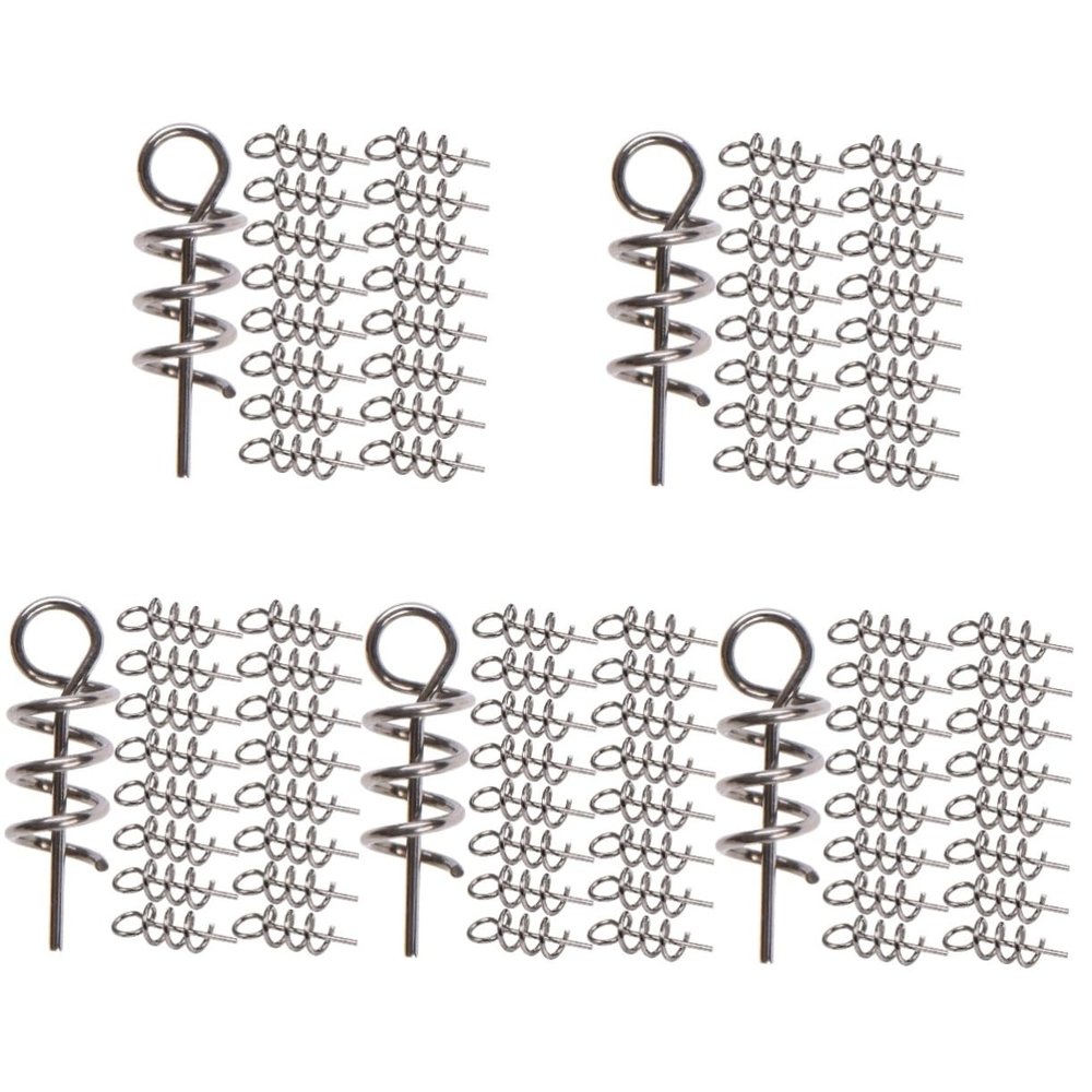 BESPORTBLE 5pcs Fishing Lure Bait Accessories Lightweight Hooks for Soft Baits Essential Fishing Gear for Outdoor Use