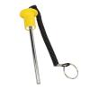 VGEBY Weight Stack Pin, Selector Lock Pin Magnetic 8mm Diameter with Lanyard Gym Accessory for Workout Fitness Exercise view 1
