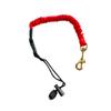 BESPORTBLE 3pcs Kayak Paddle Leash Bungee Cord Canoe Paddle Fixing Strap Fishing Rod Straps Hook view 3