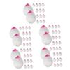 BESPORTBLE 75pcs Propane Lantern Mantles u Shape Gas Lamp Accessory Camping Gas Lantern Covers Kerosene Lamp Mantles