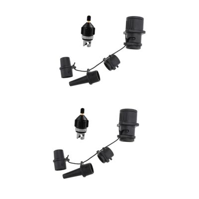 ABOOFAN 2sets Inflatable Boat Pump Adapter Kayak Hose Connector Universal Air Adapter for Canoe 2pcs*2