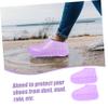 BESPORTBLE 3pairs Rainproof Shoes Covers - Footwear Protector for Outdoor Use Unisex -Resistant view 4