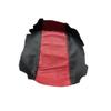 Center Console Armrest Lid Cover Skin, Black Genuine Leather (Fits: 1997 1998 1999 2000 20001 2002 2003 2004 Corvette C5) (2-Tone (Black & Red)) view 1