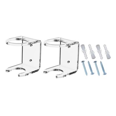 BESPORTBLE 2sets Display Bat Rack Stand for Baseball Bats Multi-functional Acrylic Support Durable and Elegant Wall-mounted Storage for Collectors
