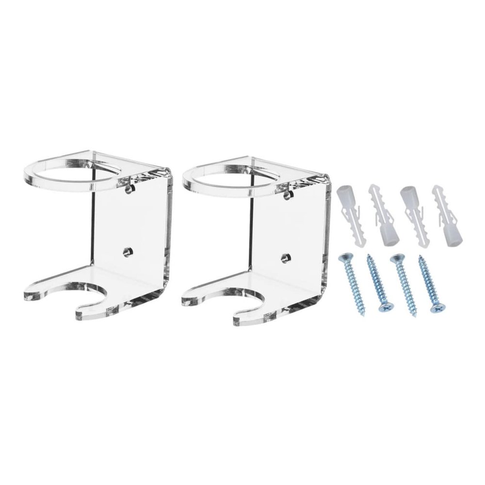 BESPORTBLE 2sets Display Bat Rack Stand for Baseball Bats Multi-functional Acrylic Support Durable and Elegant Wall-mounted Storage for Collectors