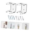 BESPORTBLE 2sets Display Bat Rack Stand for Baseball Bats Multi-functional Acrylic Support Durable and Elegant Wall-mounted Storage for Collectors view 2