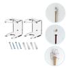 BESPORTBLE 2sets Display Bat Rack Stand for Baseball Bats Multi-functional Acrylic Support Durable and Elegant Wall-mounted Storage for Collectors view 4