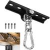 YZZHAJ Heavy Punching Boxing Bag Hanger, Wall Ceiling Heavy Bag Mount Wood Beam Hook, Heavy Bag Hangers Brackets 360 Rotating for Boxing Muay Thai Training, Aerial Yoga Swing & Hammock view 1