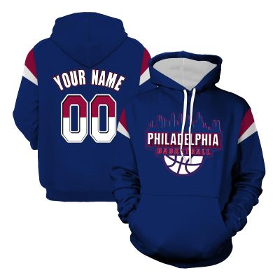 Custom Pullover Hoodie for Men Basketball City Gifts Design Your Sweatershirt Youth Customize Add Name & Number
