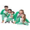 VNVNE Matching ELF Christmas Pjs for Family,Long Sleeve Couples Christmas Pajamas Sets Sleepwear with Pants for Women Men Couples(Women,S,Green) view 2