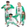 VNVNE Matching ELF Christmas Pjs for Family,Long Sleeve Couples Christmas Pajamas Sets Sleepwear with Pants for Women Men Couples(Women,S,Green) view 3
