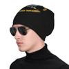 3rd BCT 3rd Id Ribbons Adult Knitted Hat Beanie Winter Warm Skull Hat Black view 3