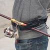 XDHLDULYK 1 Pcs Fishing Rod Belt Holder Fishing Waist Belt Rod Holder Adjustable Fishing Waist Rod Holder Belt for Fishing (3.54inch*1.18inch*7.09inch) view 4
