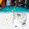 DAZULI Bulletproof Billiard Ballistic Ball Polishing Machine, Automatic Snooker Polishing Washing Machine 16/22 Balls, Ball Plates for British and American, Clean Polish & Care for Pool Balls view 1