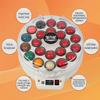 DAZULI Bulletproof Billiard Ballistic Ball Polishing Machine, Automatic Snooker Polishing Washing Machine 16/22 Balls, Ball Plates for British and American, Clean Polish & Care for Pool Balls view 3