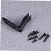 FAVOMOTO 2pcs Glove Box Hinge Repair Kit for Brackets Easy Installation Replace Worn Hinges Black Finish view 3