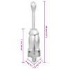 CUMYZO Folding Anchor Silver 7.1 lb Malleable Iron,Vehicles & Parts Vehicle Parts & Accessories Watercraft Parts & Accessories Docking & Anchoring Anchors view 4