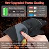 Rechargeable Heated Gloves for Men Women,7.4V Fast Heating Glove Liners, Hand Warmers Arthritis Heater Cold Winter Gloves, Snowmobile Camping Cycling Skiing Hiking Working Black M view 2