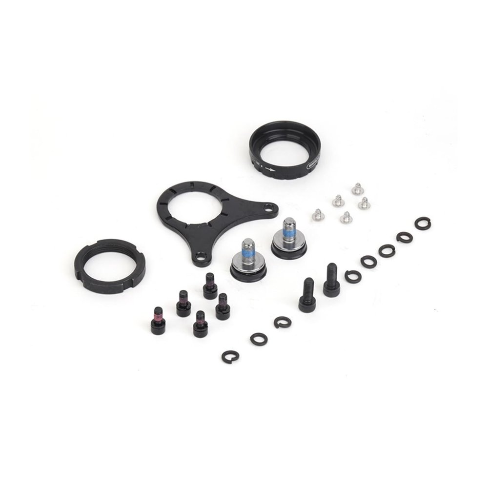 Electric Bicycle Assembling Components Mountain Bike Plate Installation Parts For Bafang Mid Motor Kits Mounting Part BBS01B BBS02B BBSHD 68MM 73MM 100MM 120MM Bracket Bottom Installation Screw Nut Ga