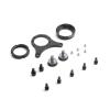 Electric Bicycle Assembling Components Mountain Bike Plate Installation Parts For Bafang Mid Motor Kits Mounting Part BBS01B BBS02B BBSHD 68MM 73MM 100MM 120MM Bracket Bottom Installation Screw Nut Ga view 2