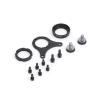 Electric Bicycle Assembling Components Mountain Bike Plate Installation Parts For Bafang Mid Motor Kits Mounting Part BBS01B BBS02B BBSHD 68MM 73MM 100MM 120MM Bracket Bottom Installation Screw Nut Ga view 4