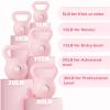 KHTO Kettlebells Fitness Exercise-Pink Strength Training Kettlebell Sets,Dumbbell Weights for Home Gym Equipment(5LB) view 2