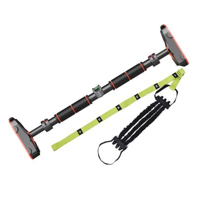 XLTFUC Pull-up Bar Doorway, Adjustable Strength Training Fitness Bar, Screw-Free Installation Suitable for Home Office Gym Exercise (Maximum Load Capacity 400 Kg) (Size : 65-100cm)