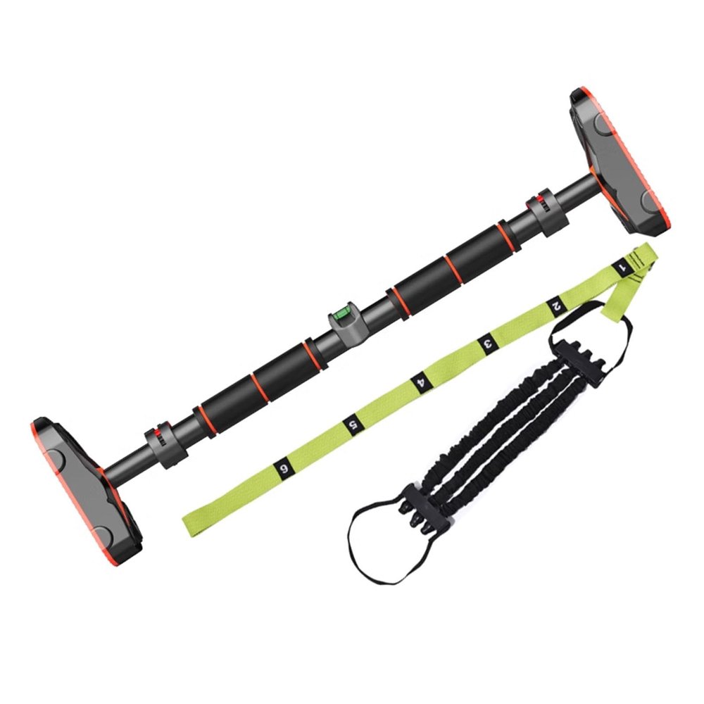 XLTFUC Pull-up Bar Doorway, Adjustable Strength Training Fitness Bar, Screw-Free Installation Suitable for Home Office Gym Exercise (Maximum Load Capacity 400 Kg) (Size : 65-100cm)
