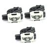Angoily 3pcs 120 Elastic Headband Running Headlamp 120 Lumens Led Waterproof for Weather view 1