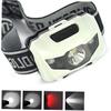 Angoily 3pcs 120 Elastic Headband Running Headlamp 120 Lumens Led Waterproof for Weather view 3