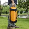 Nylon Compression Sack for Sleeping Bag, Lightweight Stuff Bag Organizer for Camping Backpacking Hiking (8L, Orange) view 4