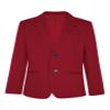 DINORMIN Kids Boys Long Sleeve Formal Suit Button Gentleman Suit Outerwear Festival Party Suit Burgundy 4 Years view 1